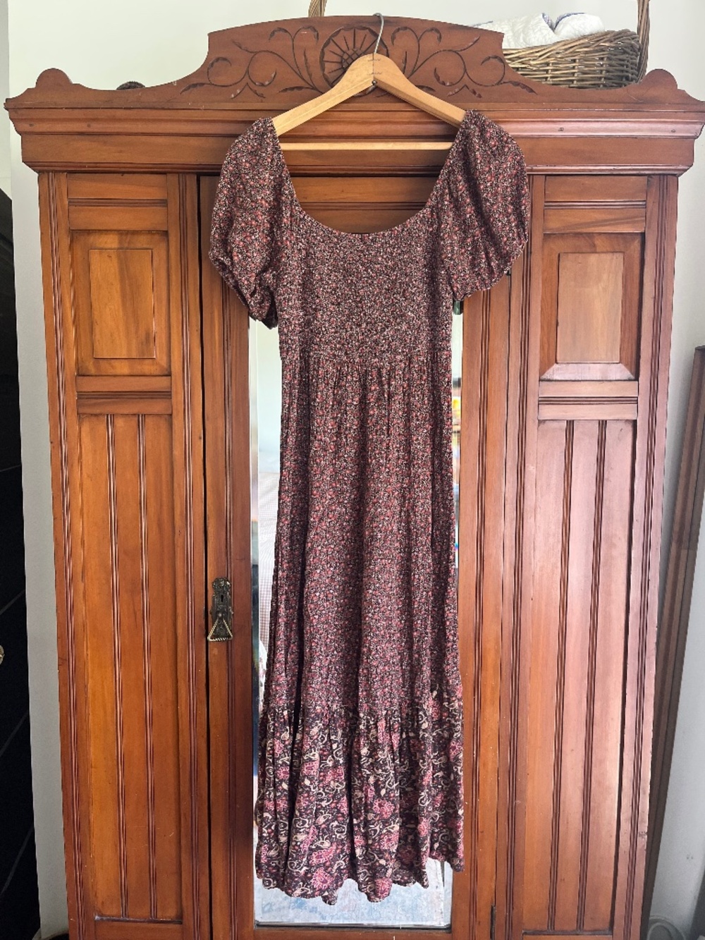 American eagle peasant dress